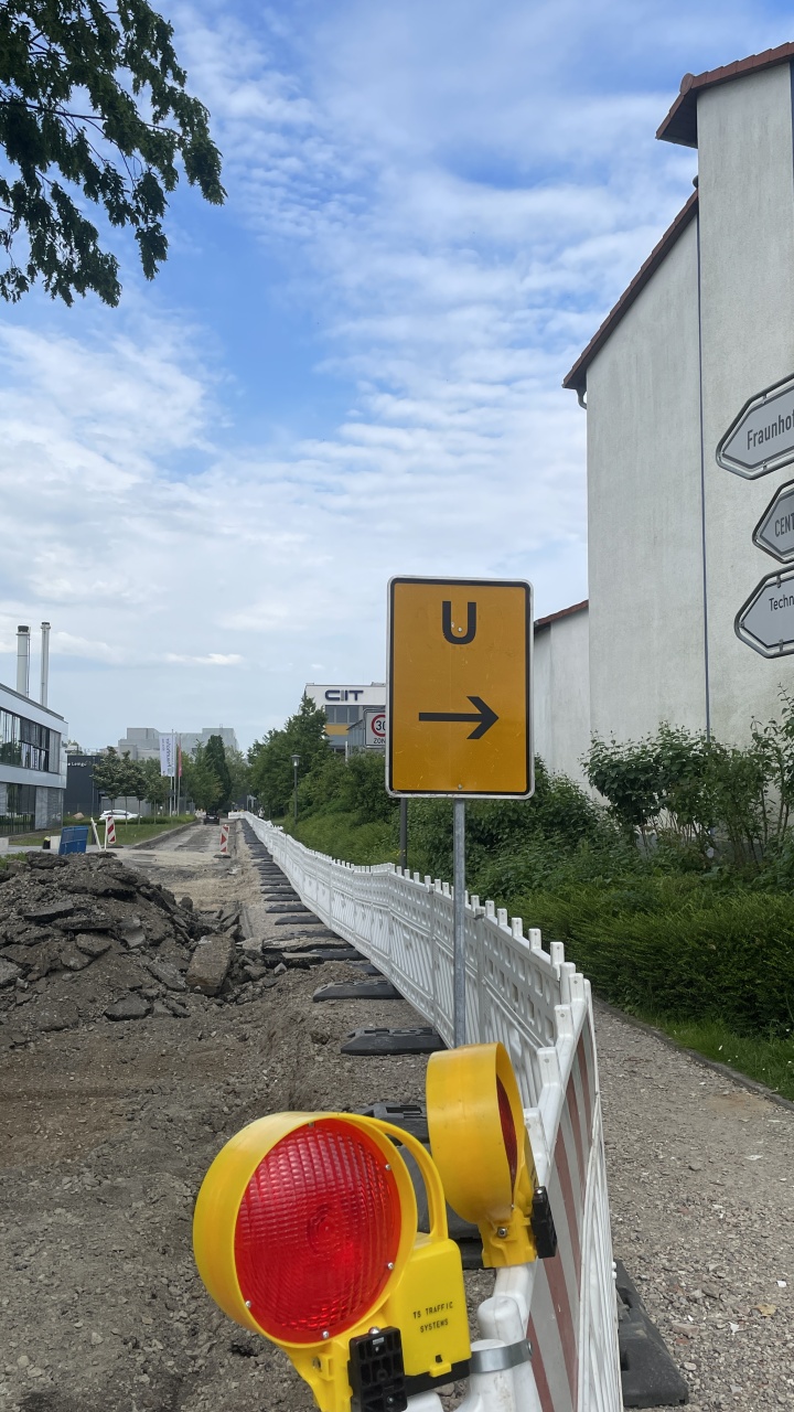 Campusallee wird jetzt erneuert