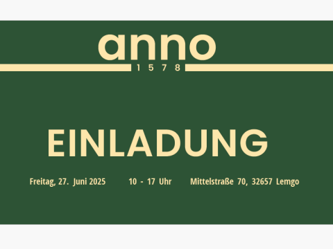 Das anno 1578 lädt ein