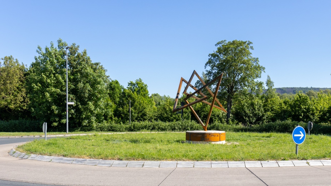Eine Skulptur für den Innovation Campus