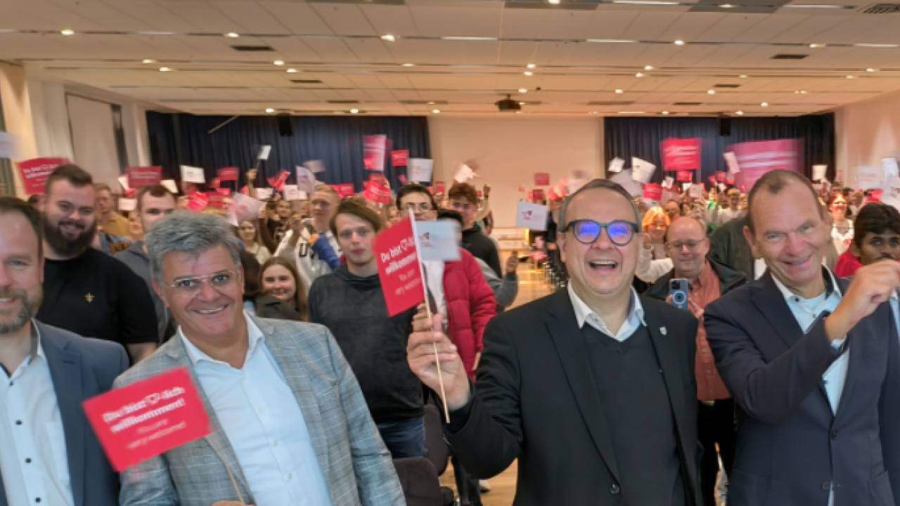 Erstsemesterbegrüßung am 23.9.24