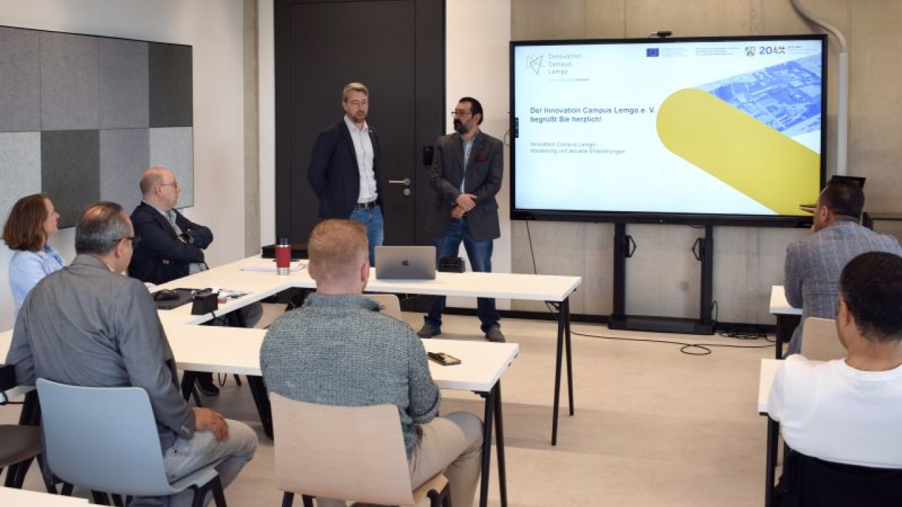 Hochrangige türkische Delegation besucht Innovation Campus Lemgo, 22.7.24