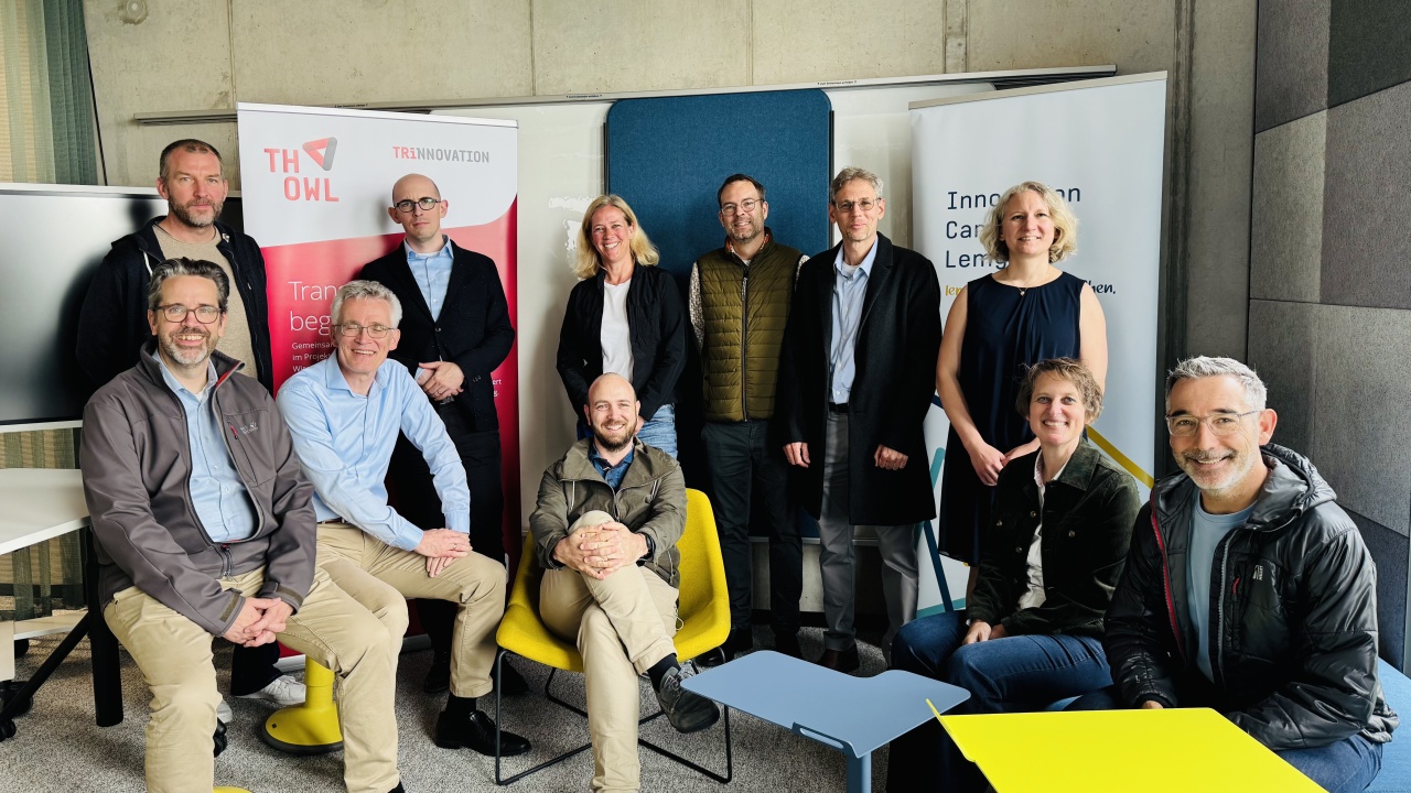 Internationale Gäste auf dem Innovation Campus Lemgo