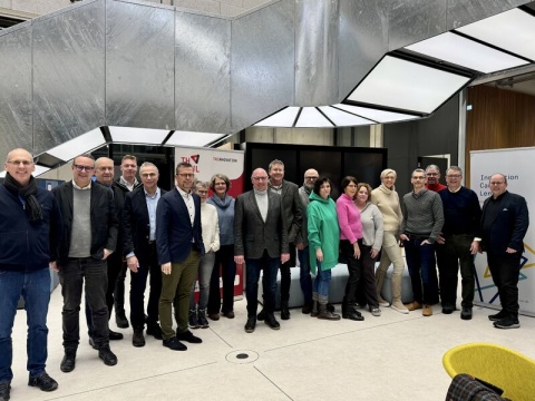 Lions Club Bad Driburg besucht den Innovation Campus Lemgo, 14.1.25