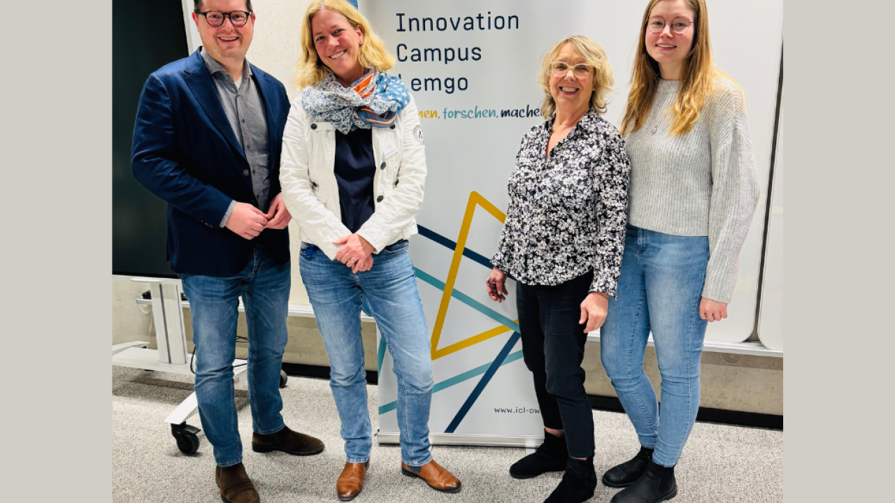 Lippe Zirkulär besucht den Innovation Campus Lemgo, 18.12.24
