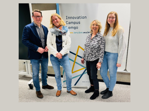 Lippe Zirkulär besucht den Innovation Campus Lemgo, 18.12.24