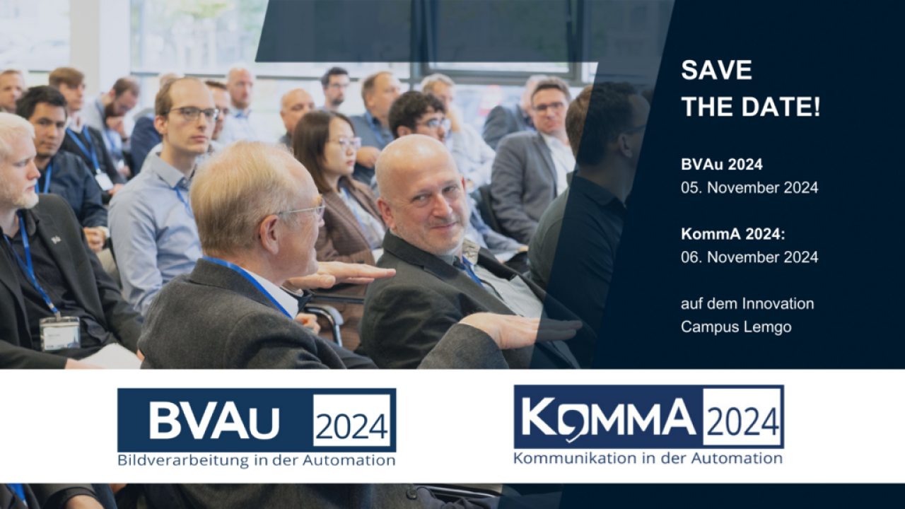 Save the Date -  vom Institut für industrielle Informationstechnik (inIT) der TH OWL