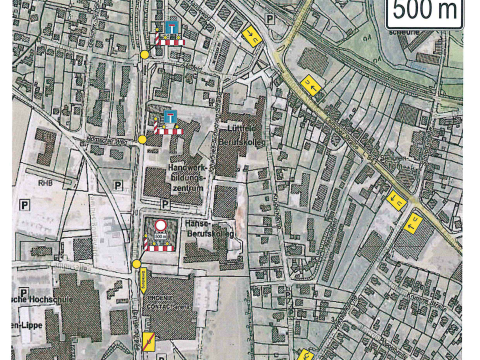 Sperrung Bunsenstrasse