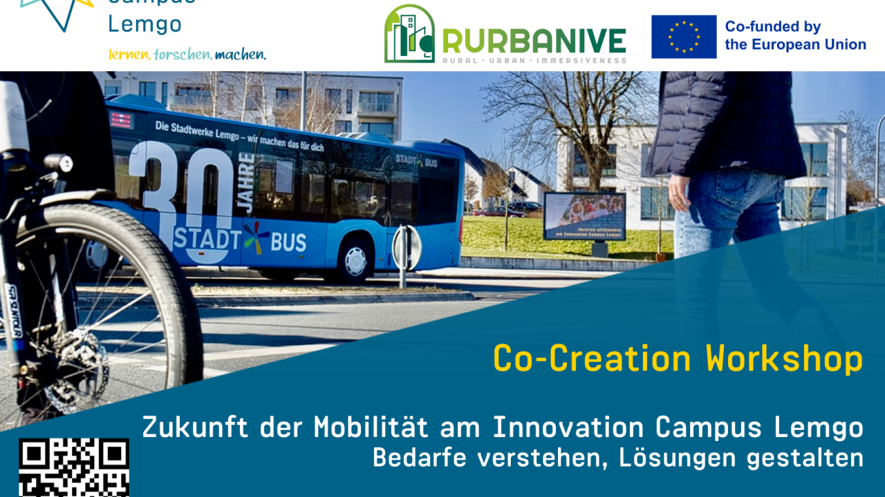 Co-Creation Workshop: Zukunft der Mobilität am Innovation Campus Lemgo