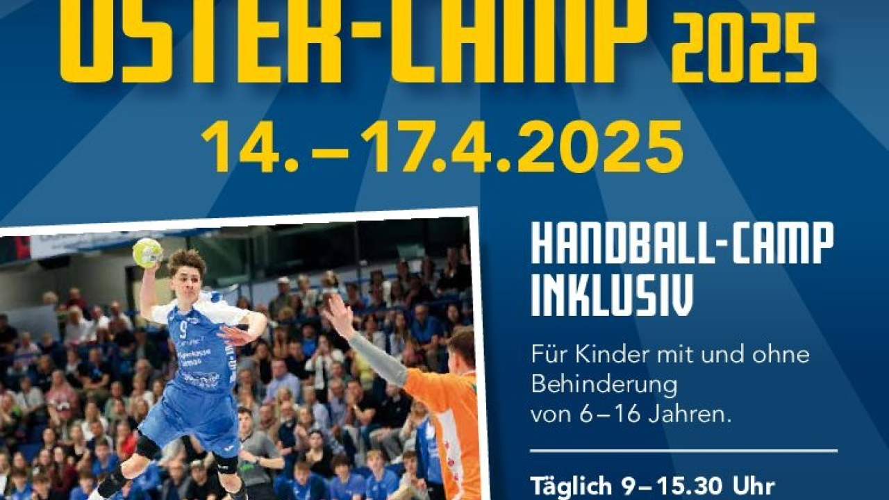 Inklusives Handball Ostercamp vom 14. bis 17.4.25