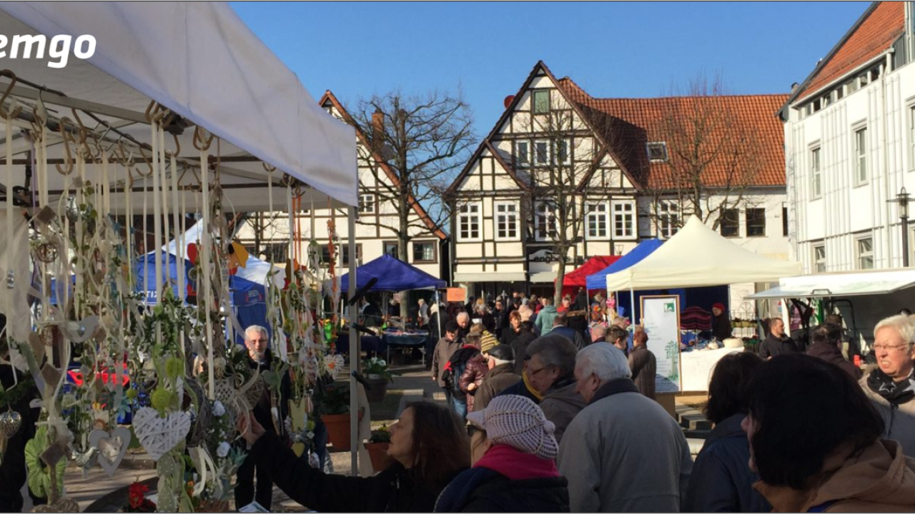 Science Bench auf dem Lemgoer Ostermarkt
